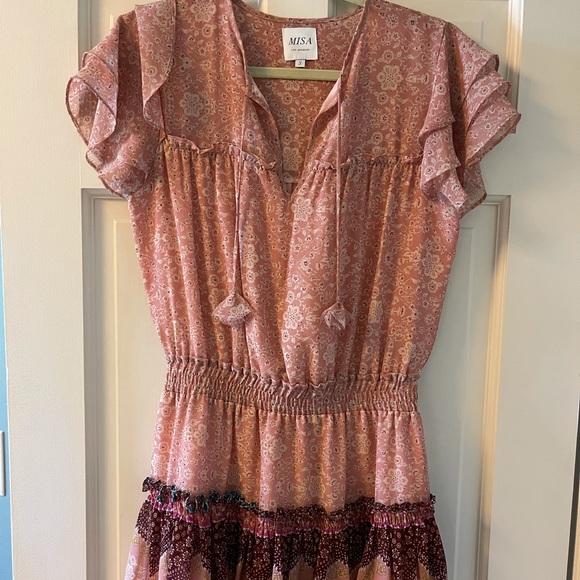 MISA Los Angeles pink dress - Picture 2 of 4